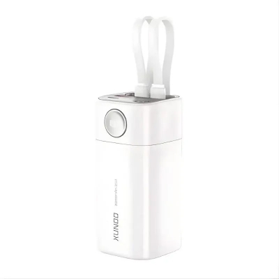 Picture of XUNDD XDPB-W009 PD35W 20000mAh Dual Cable Power Bank -  White