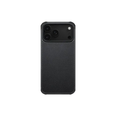 Picture of Pitaka StarPeak Aramid ProGuard Case Black/Grey for iPhone 17 Pro | 17 Pro Max - Black, 