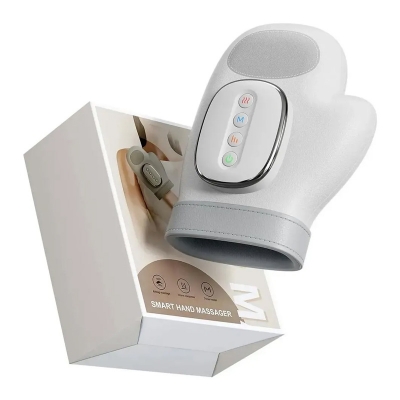 Picture of Hand Massager with Heat Compression Relief 3 Massage 4 Temperatures 5 Compression | 13 TPU Airbags & Heat -  BRIGHT