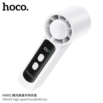 Picture of HOCO HX601 High Speed 20000RPM Portable Fan -  White