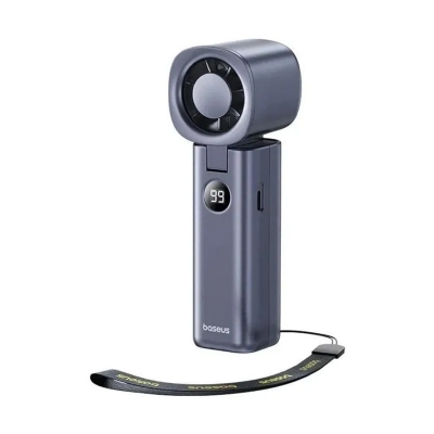 Picture of Baseus GoTrip DT1 High-Speed Foldable Handheld Fan -  GRAY