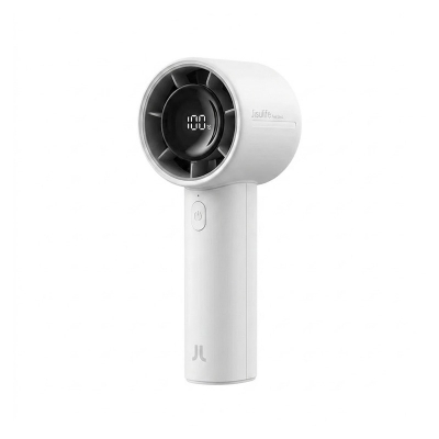Picture of Jisulife Life10 Handheld Fan: 4000mAh Rechargeable Mini Cooling Fan -  White