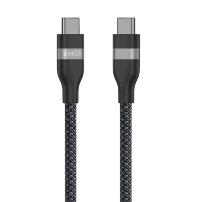 Picture of Anker 240W USB-C to USB-C Upcycled-Braided Cable 6ft - Black
