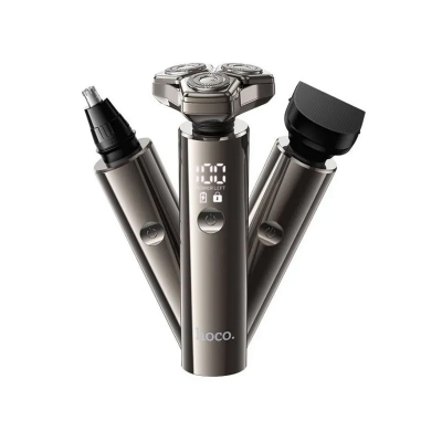 Picture of HOCO HP36 3-in-1 electric grooming trimmer and shaving Set - Black