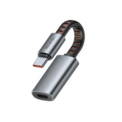 Picture of Mcdodo CA-4870 Lightning Female to USB-C Male 3 in 1 Multi Adapter High Speed Data Transfer - Black