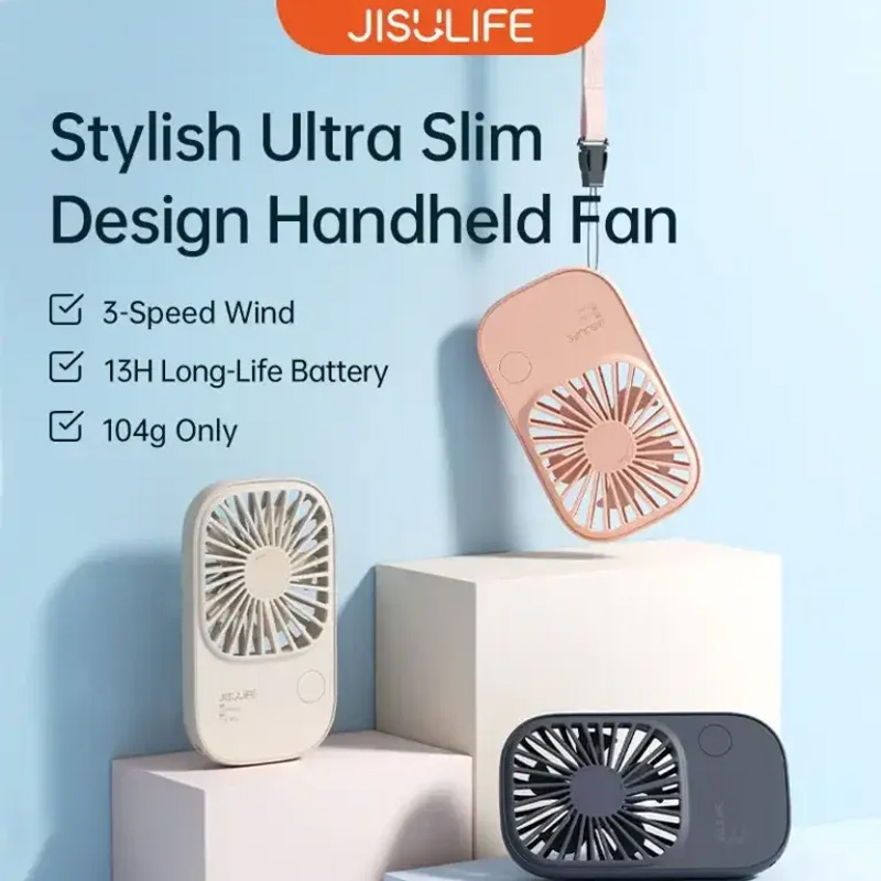 Picture of JISULIFE FA49 Rechargeable Handheld Fan 2000mAh