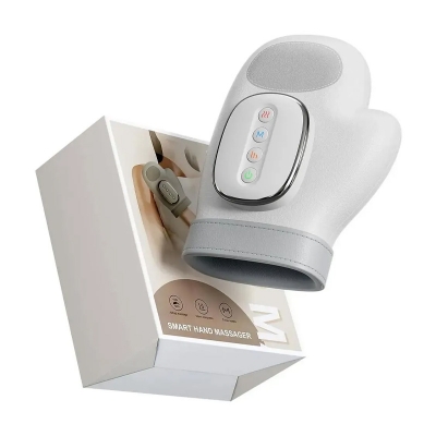 Picture of Hand Massager with Heat Compression Relief 3 Massage 4 Temperatures 5 Compression | 13 TPU Airbags & Heat -  BRIGHT
