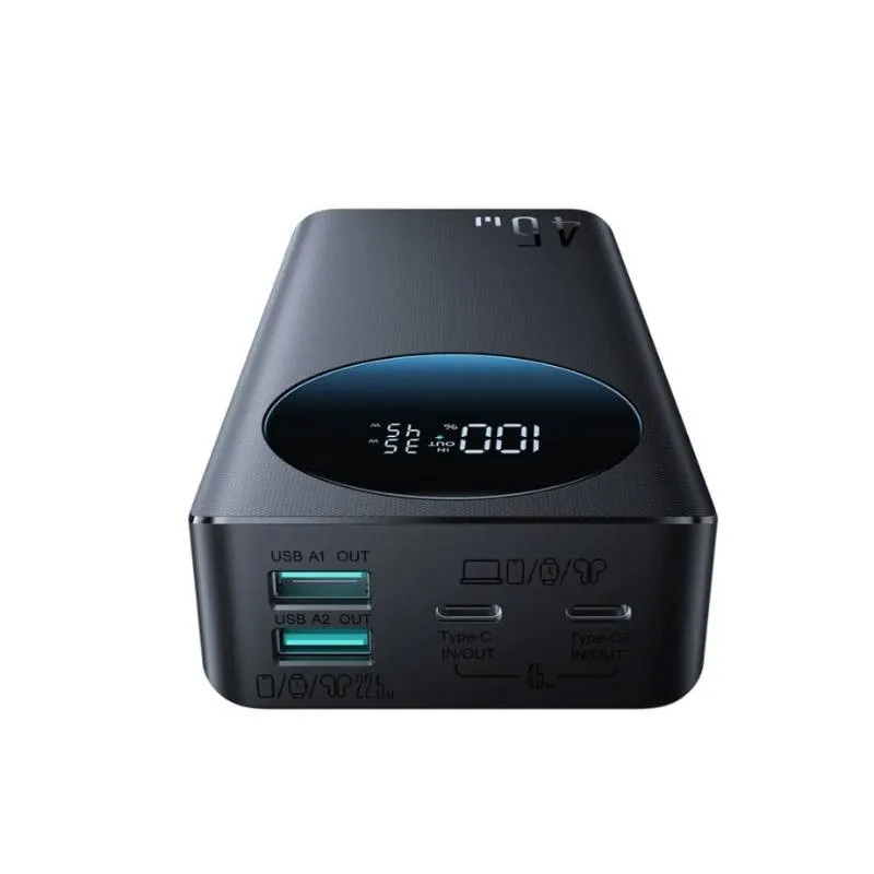 Picture of Joyroom JR-PBF02 Pro 20000mAh 45W PD Power Bank with Digital Display - Black
