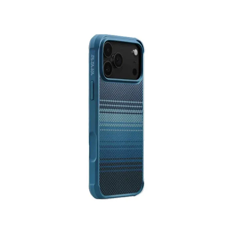 Picture of Pitaka Aramid ProGuard Case Moonrise for iPhone 17 Pro | 17 Pro Max - Royal Blue Black, 