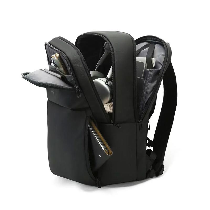 Picture of Bange 3065 Water Resistant Unisex Laptop Backpack - Size-18 Inch, Black