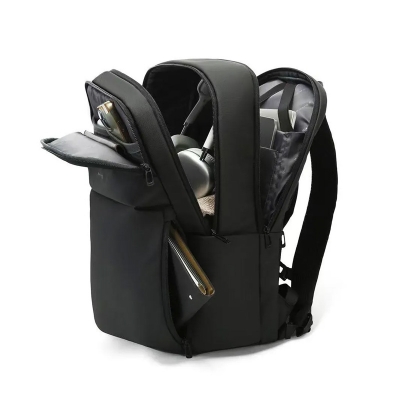 Picture of Bange 3065 Water Resistant Unisex Laptop Backpack - Size-18 Inch, Black