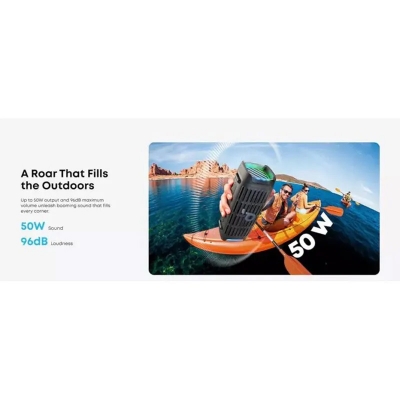 Picture of Anker SoundCore Boom 3i 50W Portable Rugged Outdoor Speaker - Black