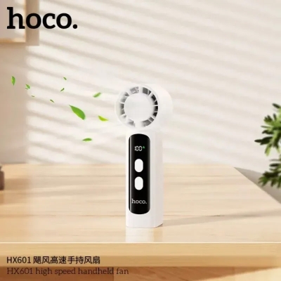 Picture of HOCO HX601 High Speed 20000RPM Portable Fan -  White