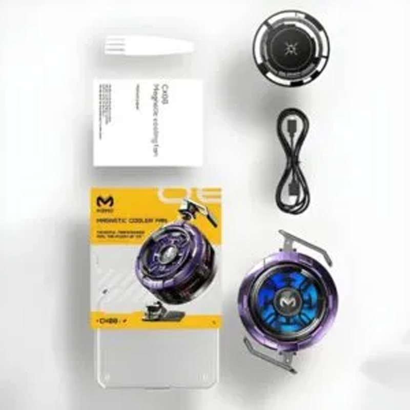 Picture of MEMO CX08 PRO Magnetic Freezing Mobile Phone Cooler - Black