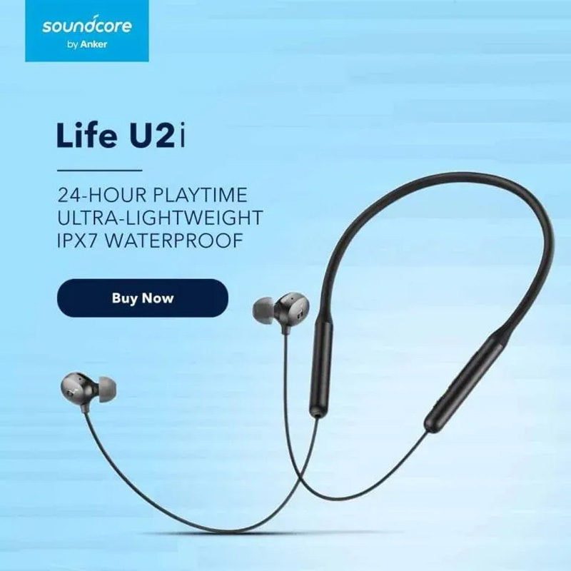 Picture of Anker Soundcore Life U2i Bluetooth Neckband - Black