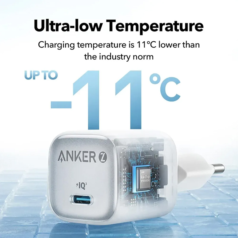 Picture of Anker Zolo 20W USB-C Charger with USB-C Cable Combo Pack – B2699 - Black