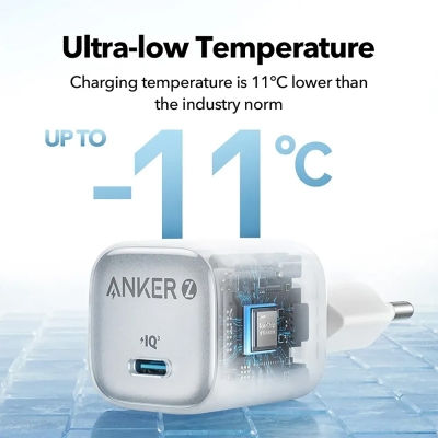 Picture of Anker Zolo 20W USB-C Charger with USB-C Cable Combo Pack – B2699 - Black