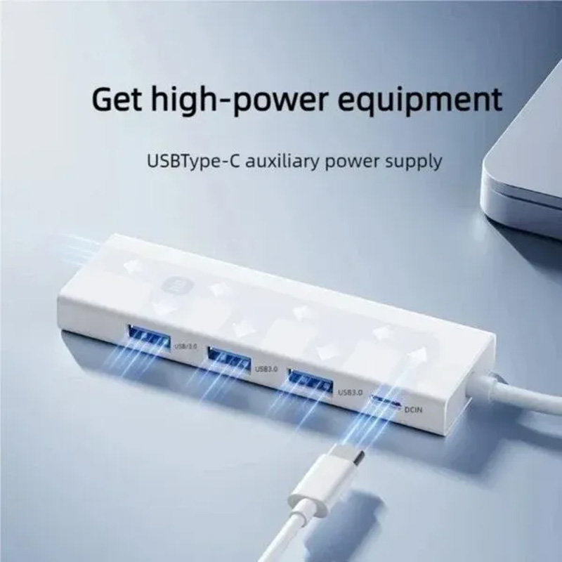 Picture of Xiaomi 4in1 Dual Head Splitter Hub -  BRIGHT