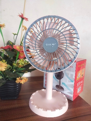 Picture of JY-2218 Professional Rechargeable Portable Mini Table Fan jy super Strong Wind Left to Right Oscillating Angle 45 Degrees jy 2218 03 battery 