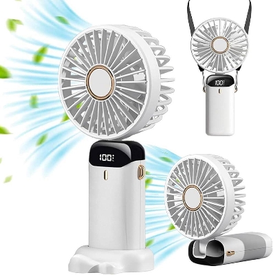 Picture of 💼 Rechargeable Work Desk Fan  - Black