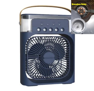 Picture of Rechargeable Air Cooler Fan with Adjustable Wind Speed  - Green
