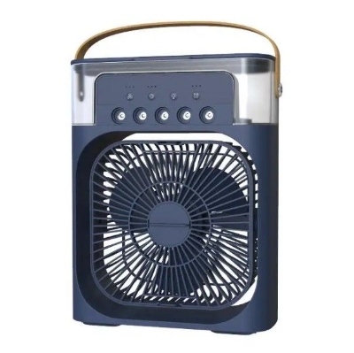 Picture of Quiet Operation Rechargeable Air Cooler Fan  - Blue
