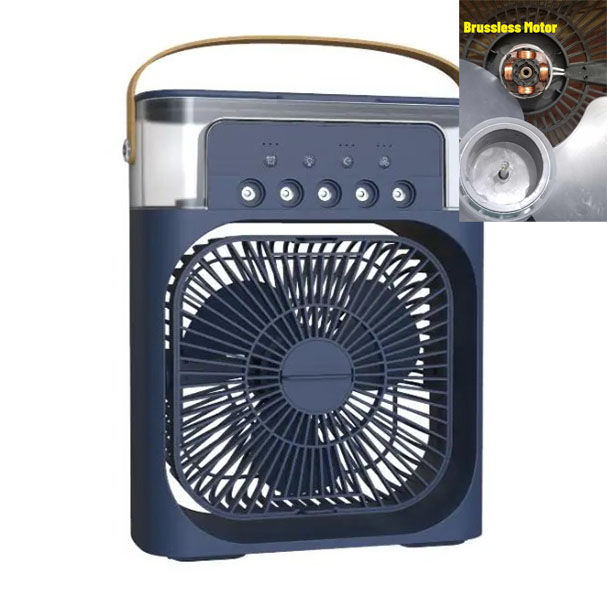 Picture of 📚 Study Desk Rechargeable Air Cooler Fan  - Green