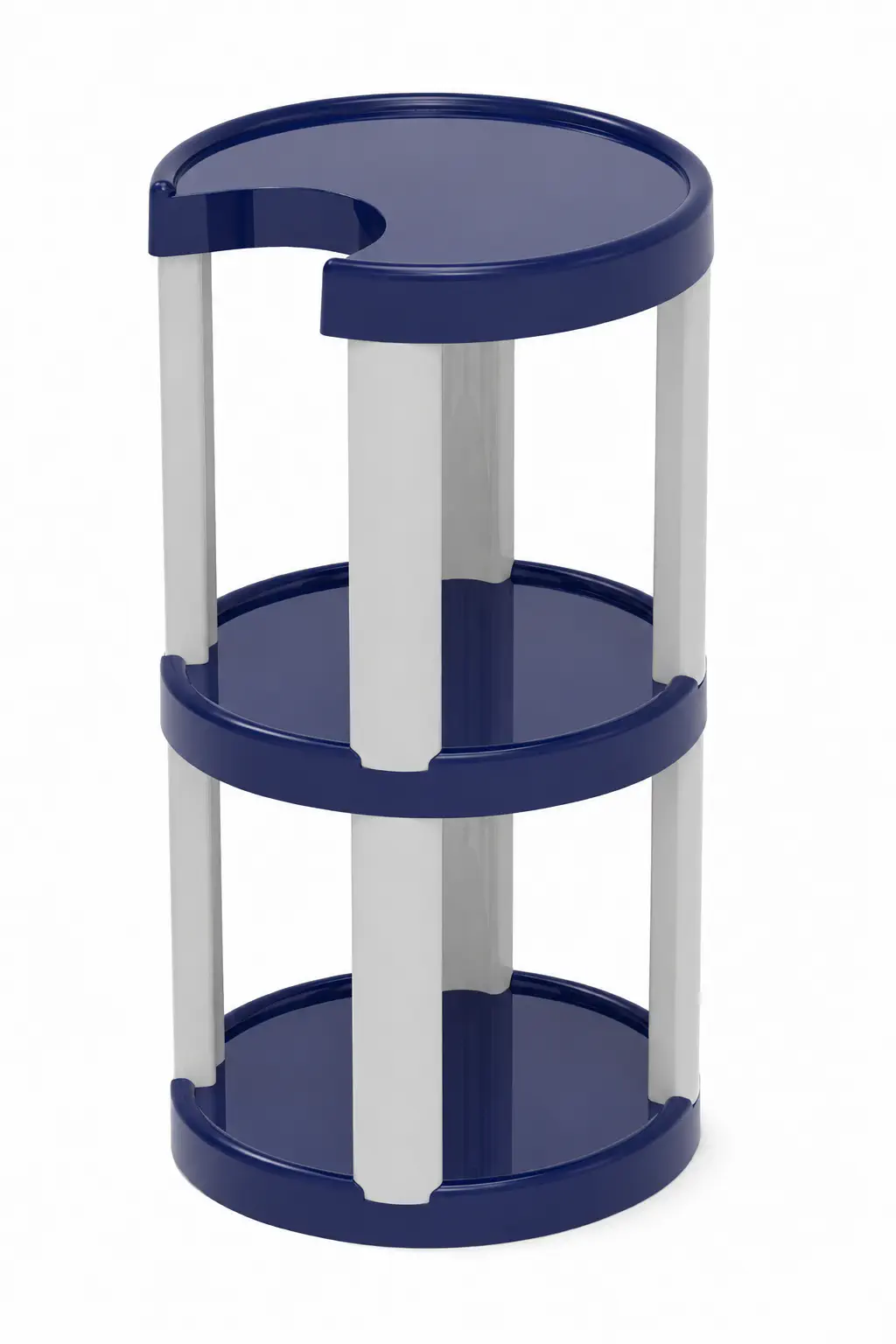 Picture of Round Filter Stand 3 Step-Dark Blue