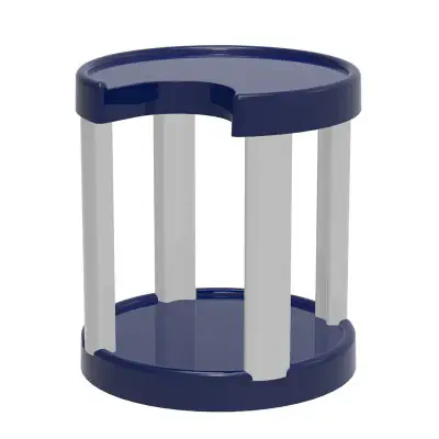 Picture of Round Filter Stand 2 Step-Dark Blue
