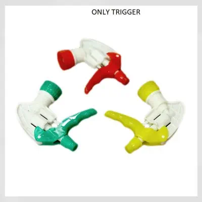 Picture of Water Spray Nozzle Trigger with pipe for Bottle and Sprayer Chemical Resistant (Multicolor-10pieces)