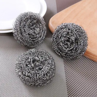 Picture of China Steel Sourer Dish Pot Wash Cleaning Scrubbing Kitchen Bowl (6PIECES)