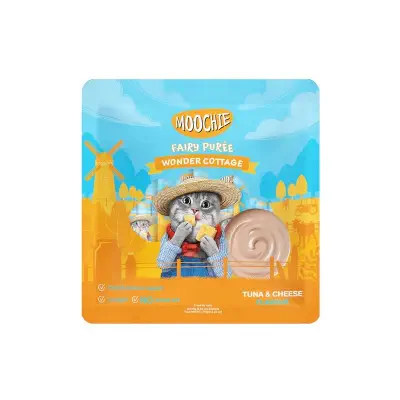 Picture of Moochie Treat for Cats and Kittens Tuna & Cheese Flavor 15G Pouch (25PCS)