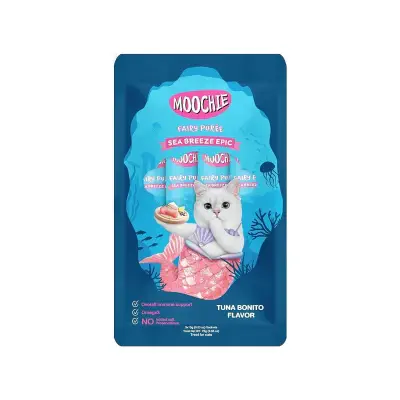 Picture of Moochie Treat for Cats and Kittens Tuna Bonito Flavor 15G Pouch (5PCS)