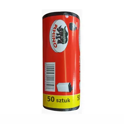Picture of High Quality - Roll 50 pc 35 liter garbage bag - Easy to Use And Maintain - Refine and Excellent - Reliable and Durable Multicolor