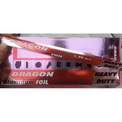 Picture of 12 Pieces Aluminum Foil Paper 1.25 SQ. FT. Silver1.5-12pcs