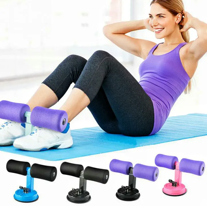 Picture of Sit-up Fitness Equipment Portable Sit Up Bar Push up Bar Adjustable Multifunction Device Exercise for Hom Gym