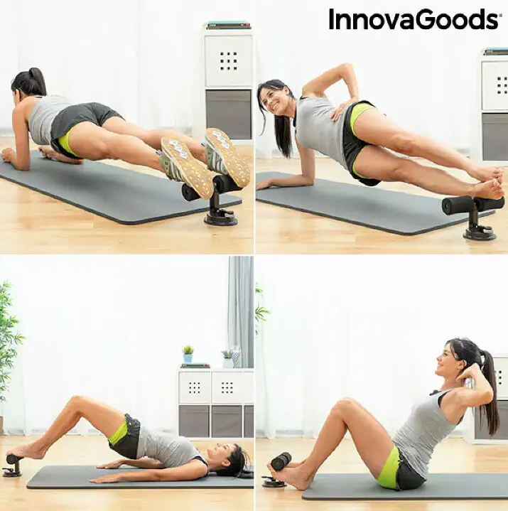 Picture of Self-Suction Sit Up Bars Situp Assist Bar Stand Gym Workout Fitness Equipment