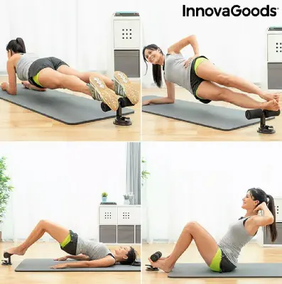 Picture of Self-Suction Sit Up Bars Situp Assist Bar Stand Gym Workout Fitness Equipment