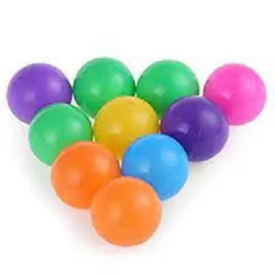 Picture of Plastic Water Pool Ocean Ball -50 Pcs -Multicolor - Baby Toys - Multicolor