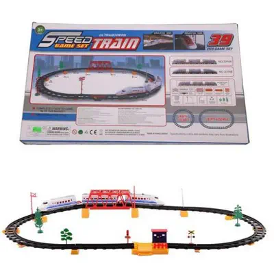 Picture of Bullet Train Toy 39 Pcs Big size Battery Operated gifts for children By Gift Corner Shopping