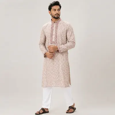 Picture of Winner Mens Peanut Mix Panjabi 