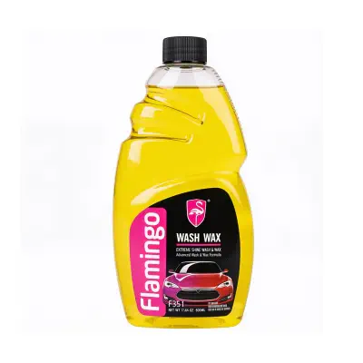 Picture of Flamingo Car Wash Wax -500 ml for Car and Baike