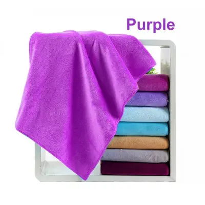 Picture of Microfiber Clean And Washing Towel - Violet - Durable And Easy-To-Clean Towel For Efficient Cleaning - Stylish And Versatile