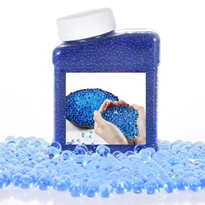Picture of AquaStrike Pro Gel Blaster gel – Super Absorbent 7–8mm Water Beads (1 Jar) - Blue