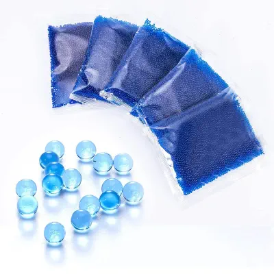 Picture of Gel Ball Blaster Ammo 5 Pack–10,000 Per Pack Works for Gel Blaster and Splatter Ball Gun, Gel Gun Ammo, Water Ball Beads - Blue