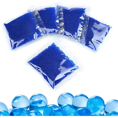 Picture of Gel Balls, Gel Blaster Gel Ball Refill for Gel Blasters (7-8mm, 5-Pack, Blue) - Blue