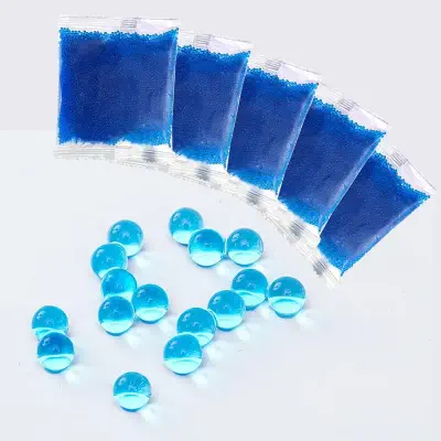 Picture of 5 Packet Gel Blaster Ammo — Shoots Eco-Friendly Water Gellets with Electric for Fun and Outdoor Activities Water Beads Gel Ball - Blue
