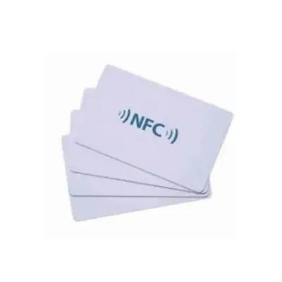 Picture of 1Pcs NTAG215 NFC Tag – White Blank PVC Card - White