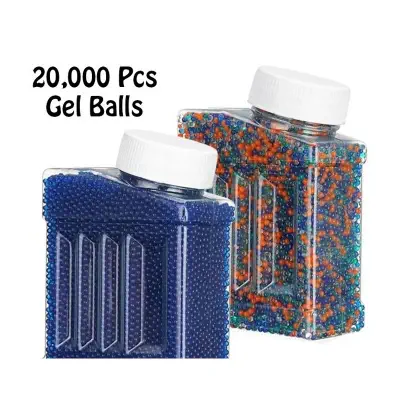 Picture of Hydro Strike Color Mix Gel Ammo – 20,000pcs Gel Beads Battle Fun Toy for Kids - Multicolor
