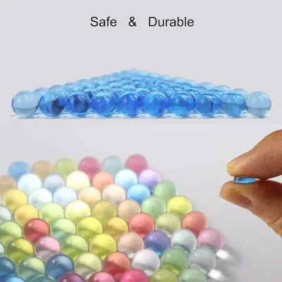 Picture of Gel Splatter Ball Blaster Ammo (7-8 mm,3Pack,6000 Pieces Per Pack) - Multicolor
